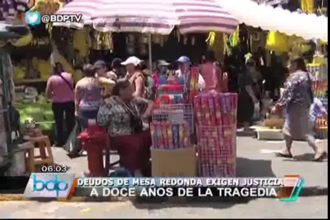 Deudos de Mesa Redonda denuncian que aún no reciben reparación civil