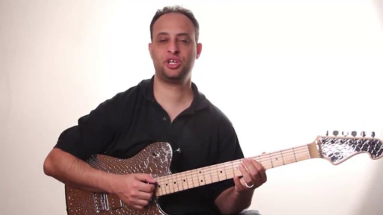 Lead Guitar Lesson - Arpeggio Exercise - Guitar Fretboard Knowledge