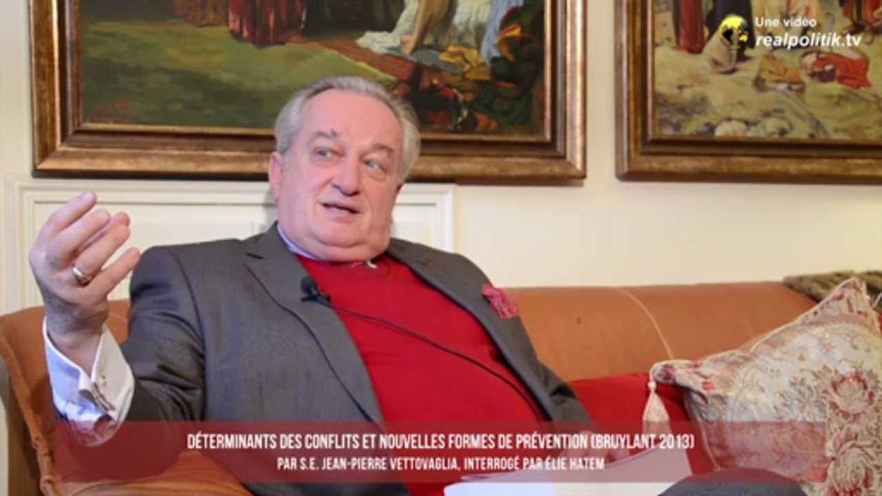 Déterminants des conflits et nouvelles formes de prévention, par J.P. Vattovaglia
