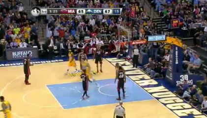 Heat vs. Nuggets - December 30, 2013