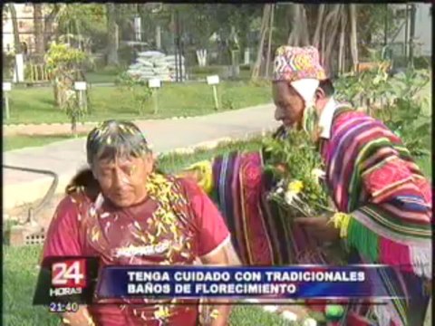 Expertos brindan recomendaciones para evitar intoxicarse con 'Baños de Florecimiento'