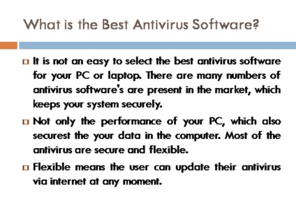 Best Antivirus Program