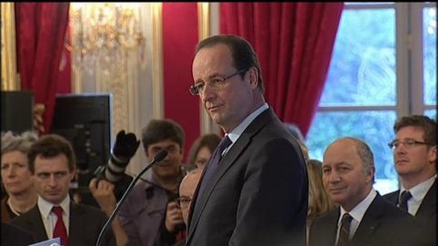 Vœux de Franois Hollande une sorte « d’apéritif »