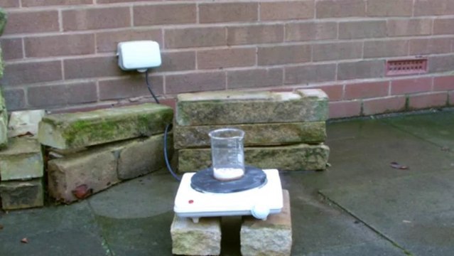 Des bonbons de NOEL dans du Chlorate de Potassium... ça brûle!!!!