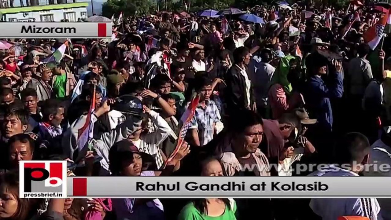 Rahul Gandhi: I feel something special about Mizoram