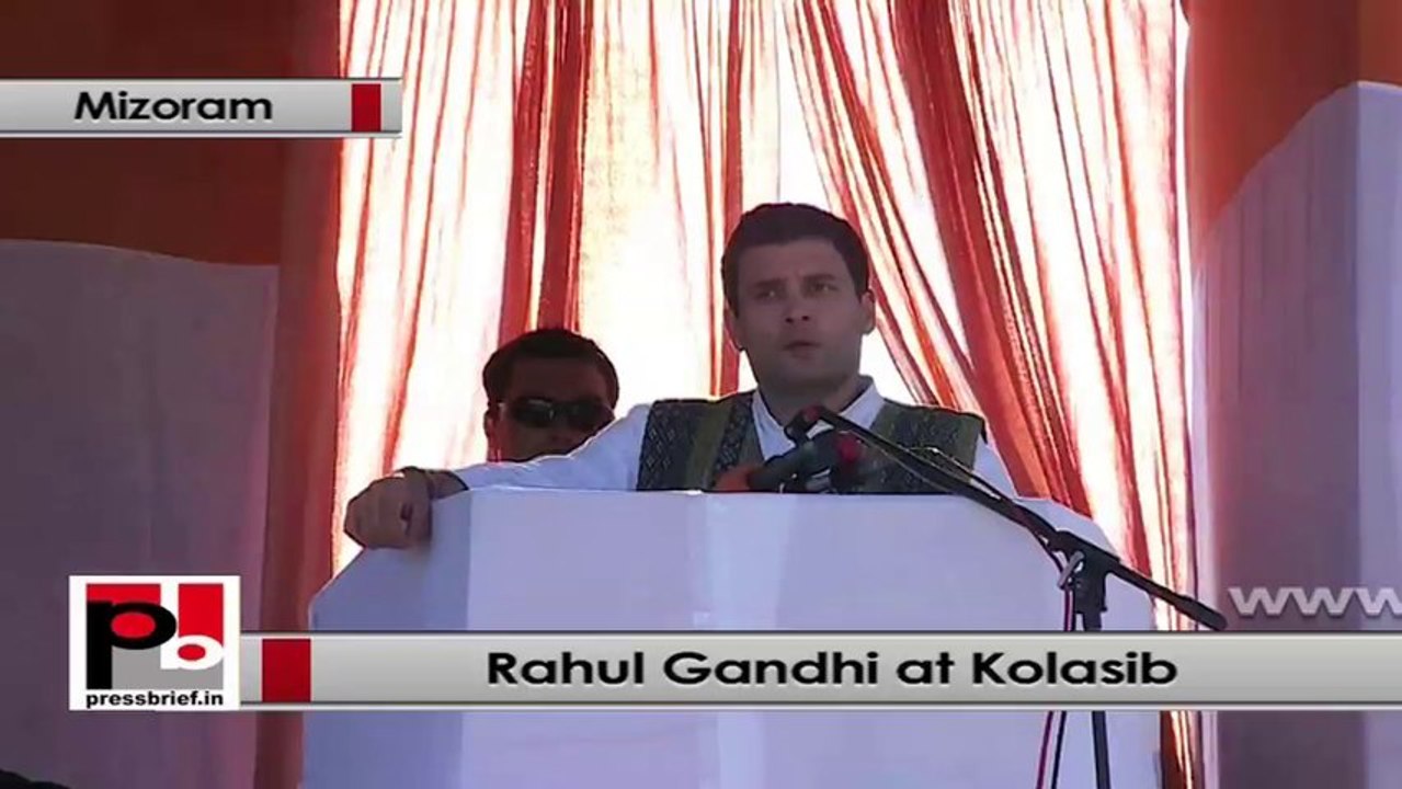 Rahul Gandhi: We want to see good sports persons from Mizoram
