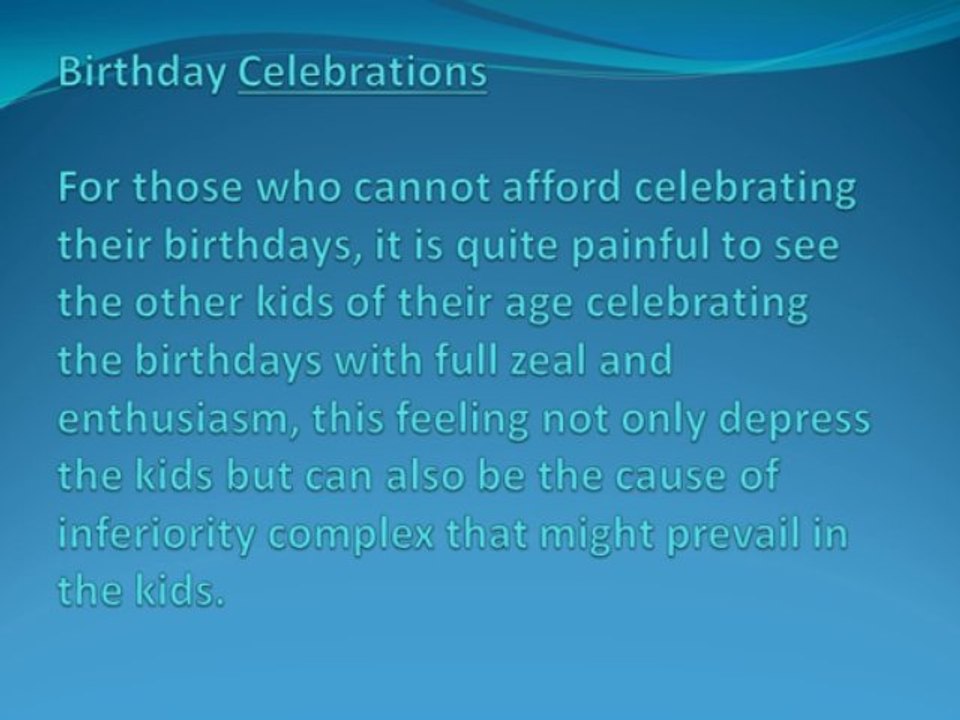 Multiple Events by Relief India Trust