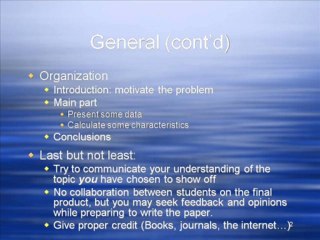 Term Paper Tips & Topics