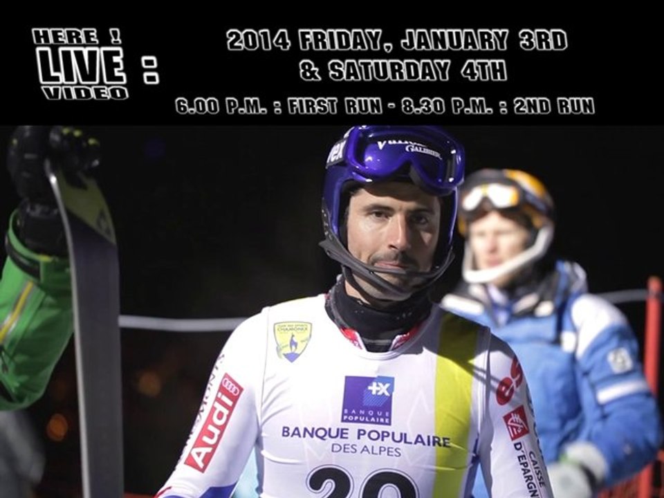 le Live de la coupe d'Europe de slalom à Chamonix