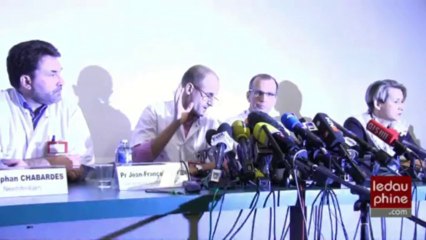 Grenoble : Deuxième extrait de la conférence des médecins de Michael Schumacher mardi 31 décembre