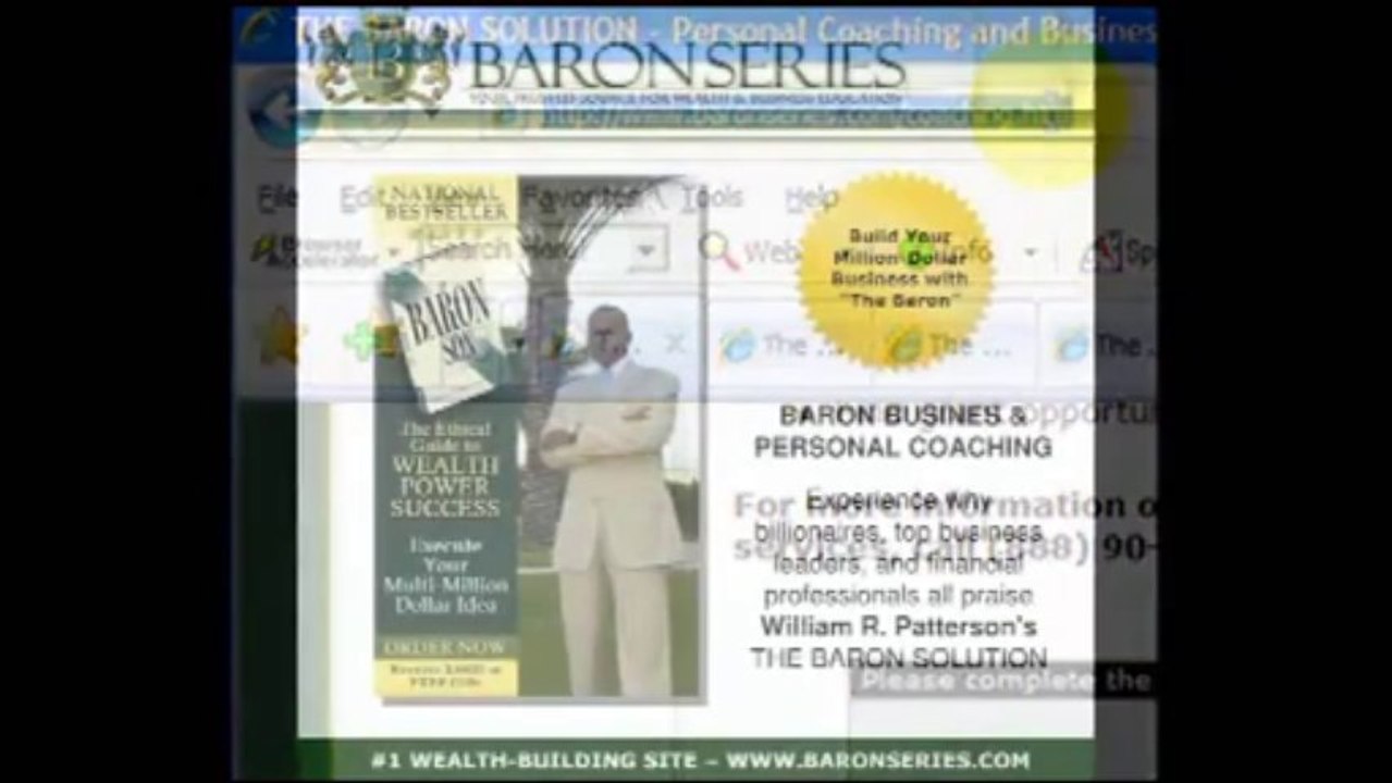 Build a Million-Dollar Business with BARON Business Coaching
