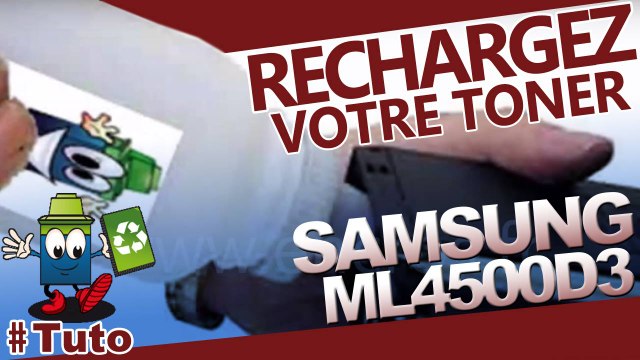 Comment recharger une cartouche toner Samsung ML4500D3