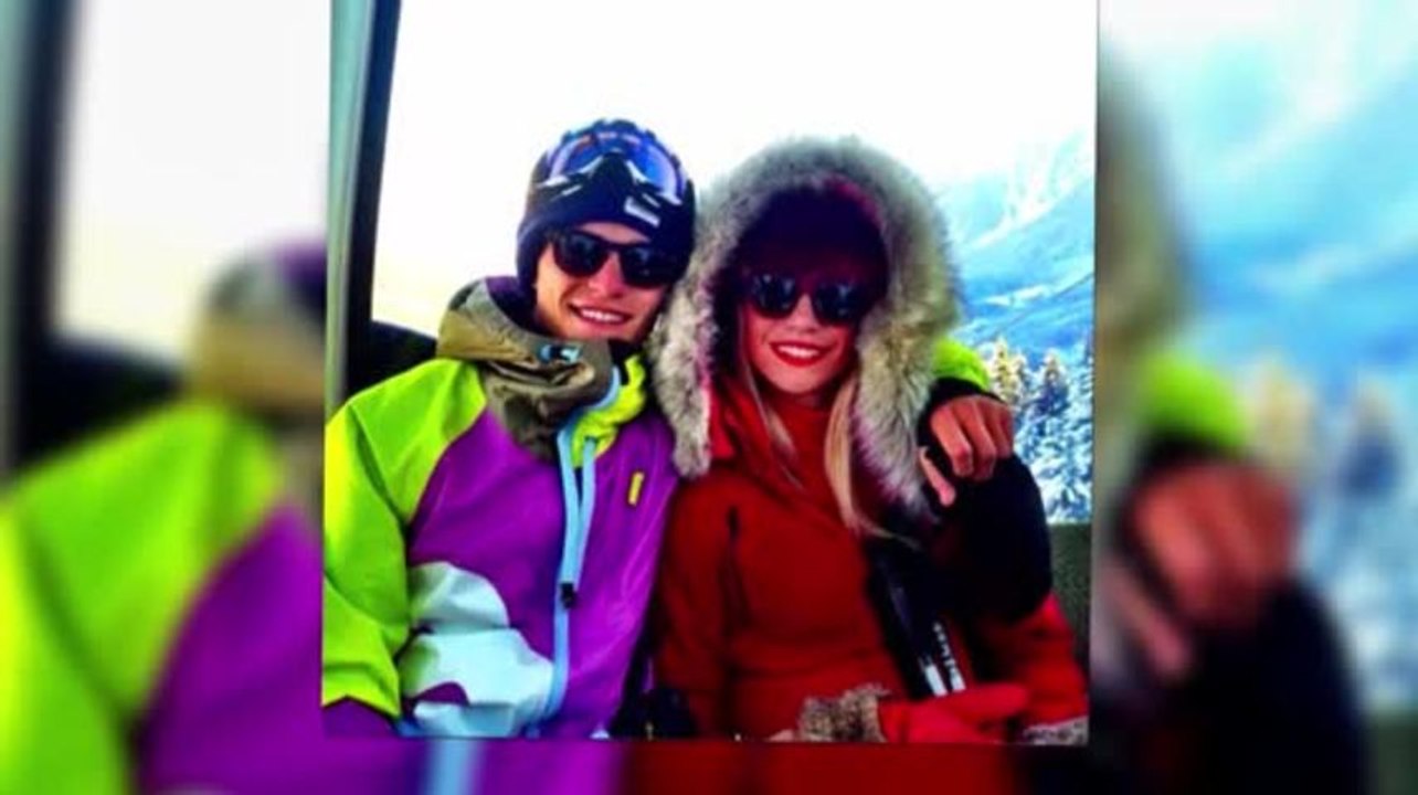 Pixie Lott and Oliver Cheshire Look Loved Up Skiing in Chamonix