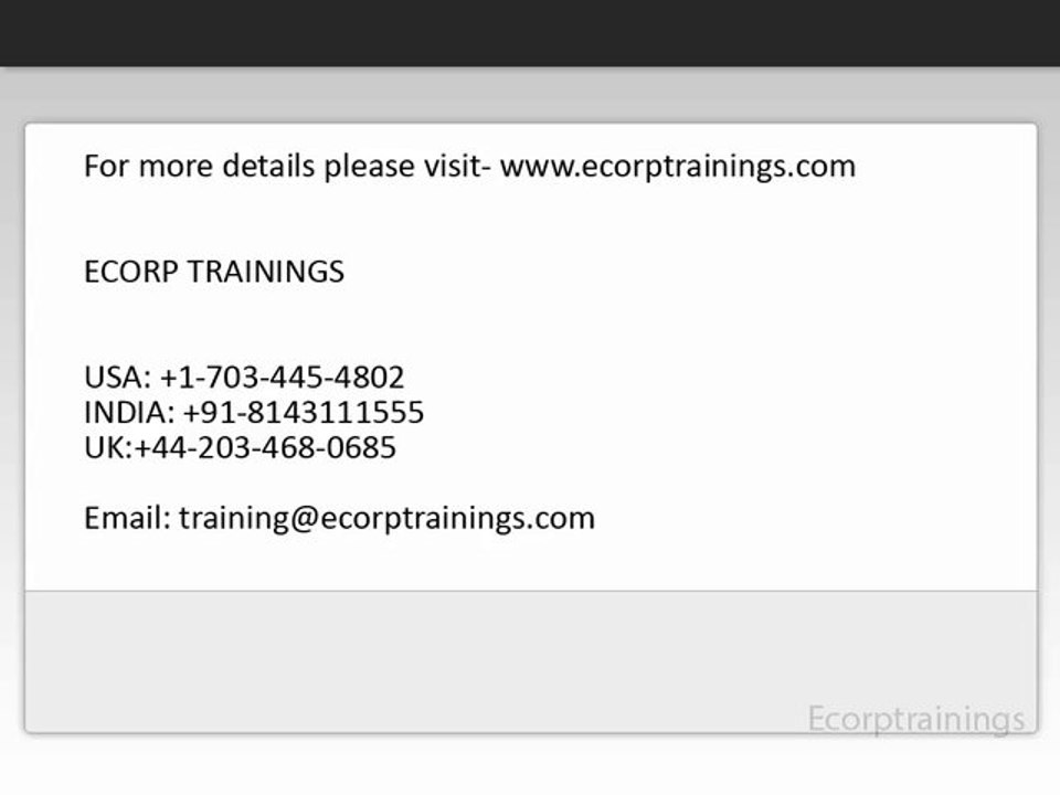 Workday part-4 online training | USA UK and INDIA| Workday training online @Ecorptrainings