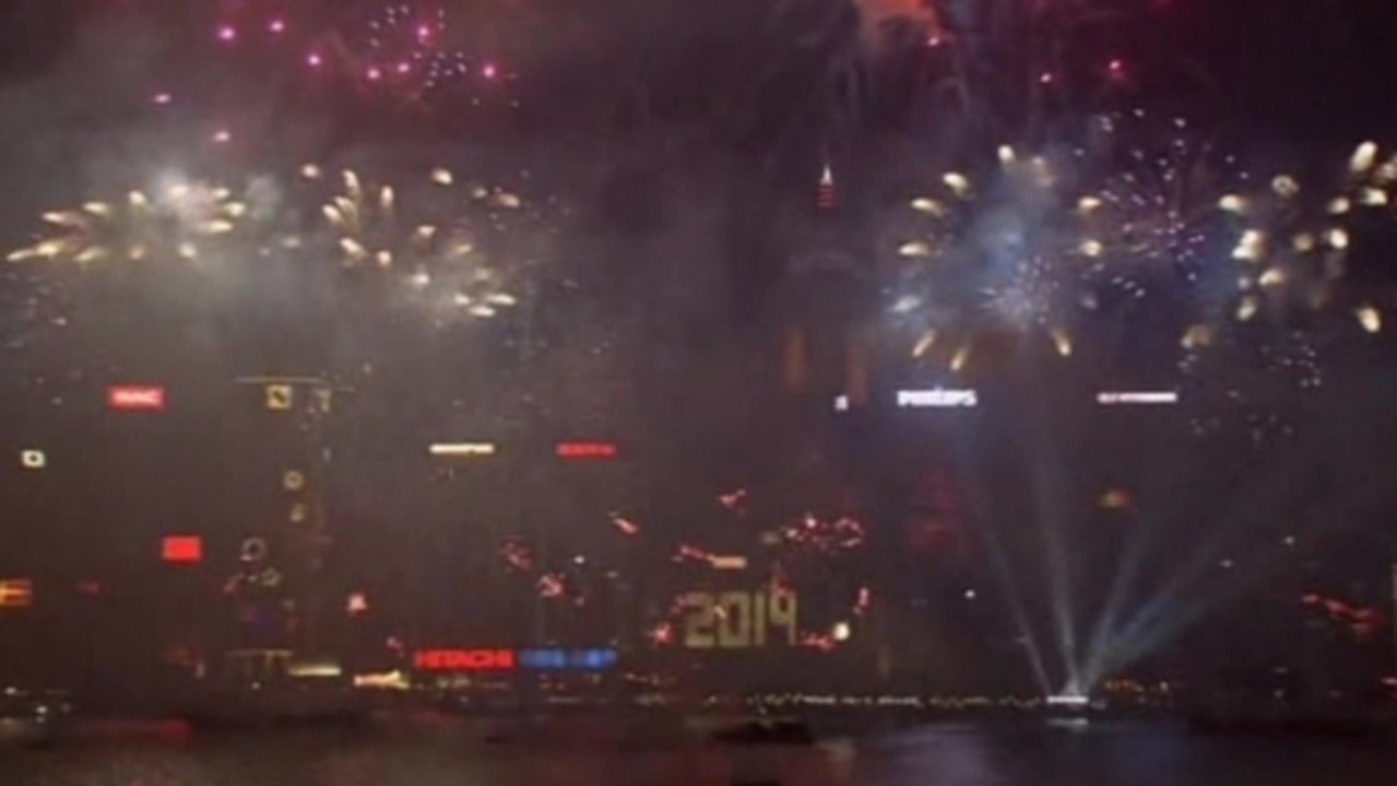 Hong Kong rings in the New Year