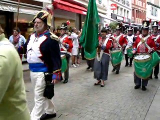 Défilé dans le centre ville de Saint-Jean de Luz
