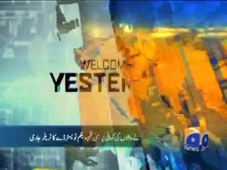 Geo Headlines-31 Dec 2013-2100