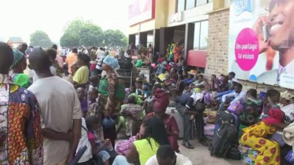 Centrafrique: l'aéroport de Bangui bloqué par des déplacés