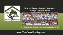 How to Choose a Donner Summit Roofing Contractor 9 Steps CALL (775) 225-1590 True Green Roofing