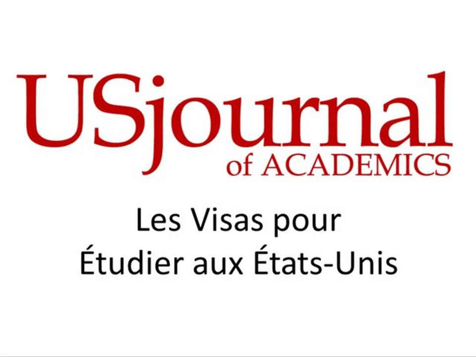 Les Visas pour Étudier aux États-Unis
