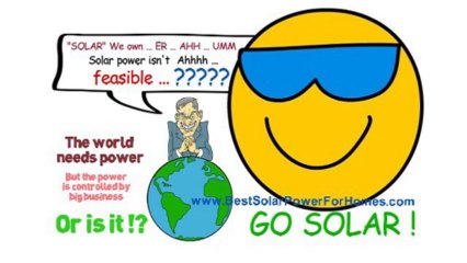 The World needs Power for Homes and  Alternative Energy