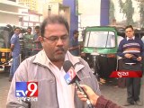 Surat comes to stand still as auto drivers are on strike - Tv9 Gujarat