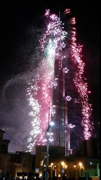 Fireworks 2014 burj khalifah