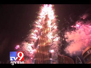 Happy New Year : Dubai captivates the world with dazzling fireworks - Tv9 Gujarat
