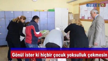 Gönül isterki hiçbir çocuk yoksulluk çekmesin