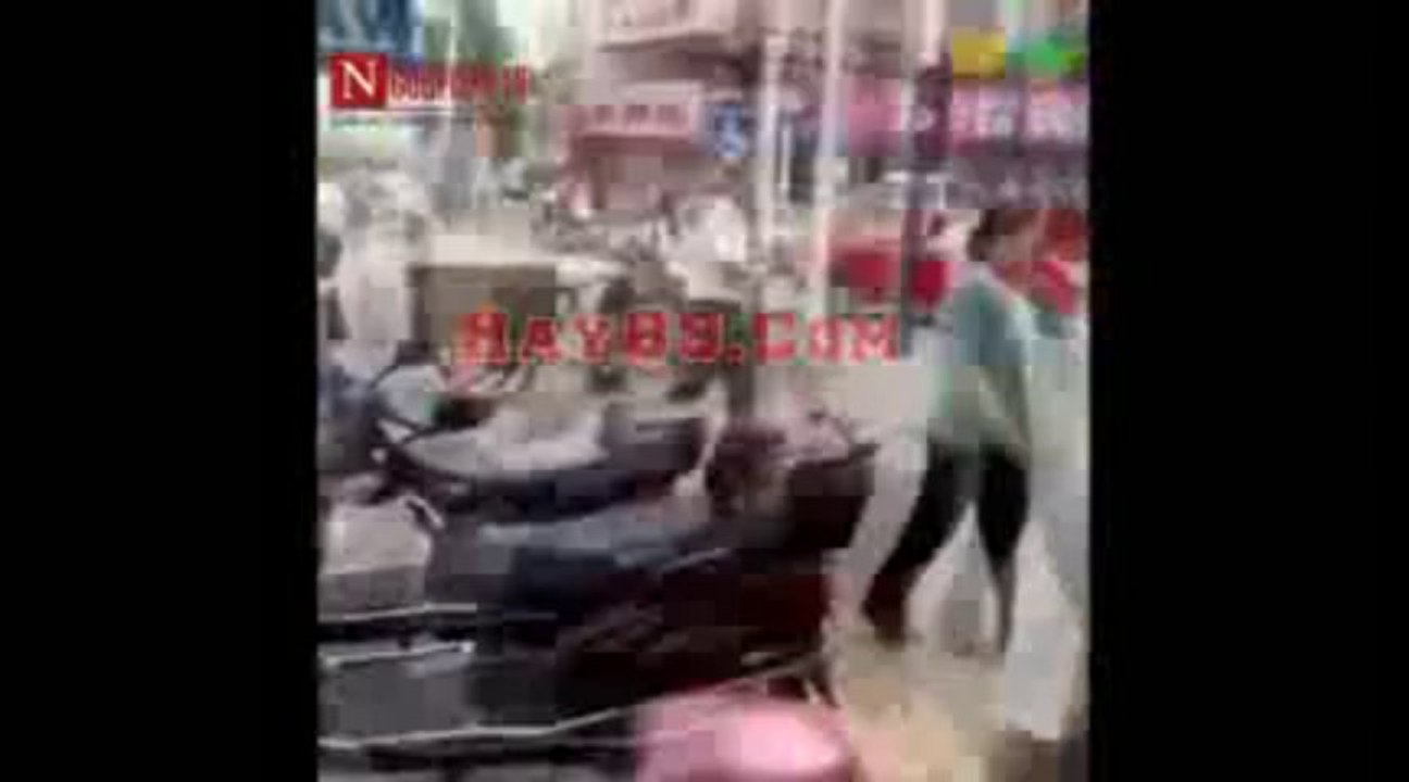 Xem -chân dài- Trung Quốc đánh ghen giữa phố