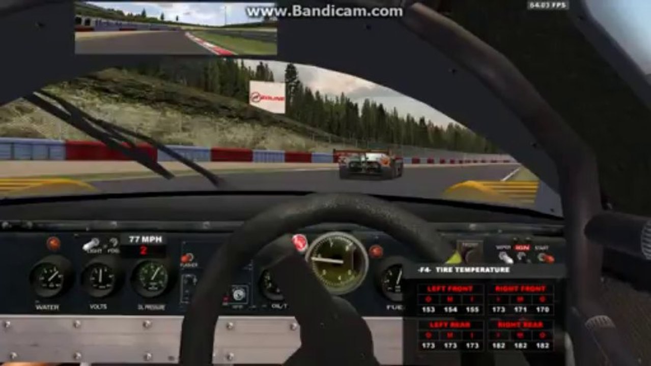 Sauber C9 GTP at Spa onboard (NR2003)