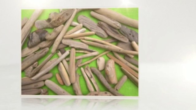 Driftwood Mosaic Petite Table Lamp Home Decor - Desk Table Floor Lamp