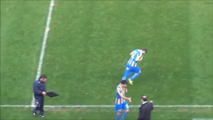 ΑΠΟΕΛ-ΑΕΛ- είσοδος Πιπίνη