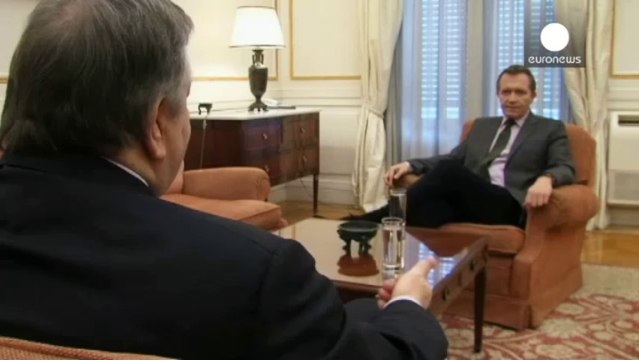 O Ευάγγελος Βενιζέλος στο euronews - euronews, news +