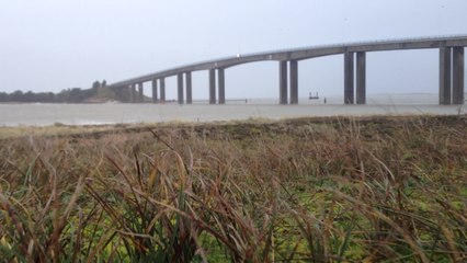Fort vent sur le littoral