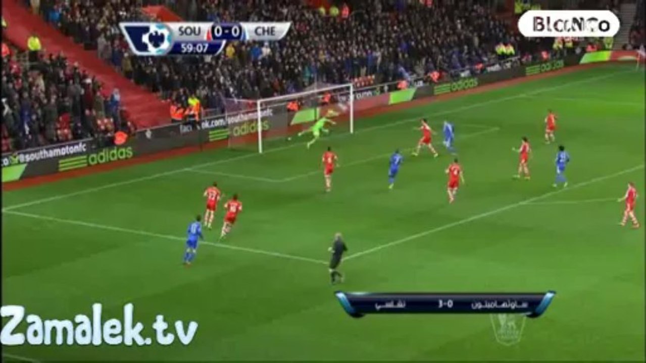 اهداف ساوثهامتون و تشيلسي 0-3 الدوري الانجليزي