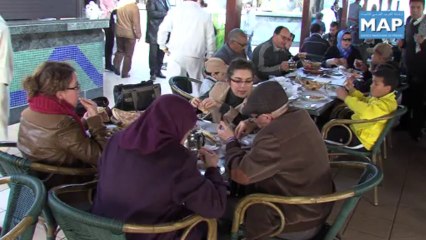 باحة العرجات تستقبل العديد من الزوار في اليوم الأول من سنة 2014