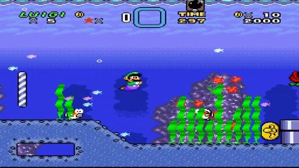 SMW Hack - Mario Gives Up - Episode 1 - [Coop MLDEG]