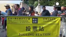Thousands on the streets of Hong Kong to demand full control for city elections