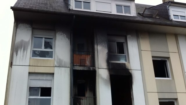 Un incendie fait quatre blessés à Courseulles