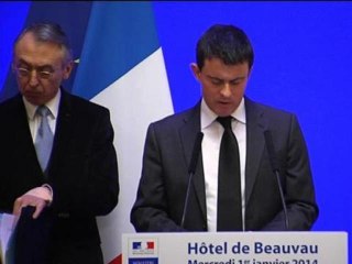 Valls: "Le bilan se porte à 1067 véhicules incendiés" - 01/01/14
