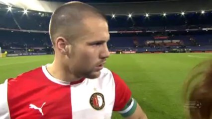 14-04-2012 Ron Vlaar na Feyenoord - Excelsior