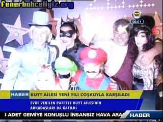 Kuyt ailesi yeni yılı coşkuyla karşıladı