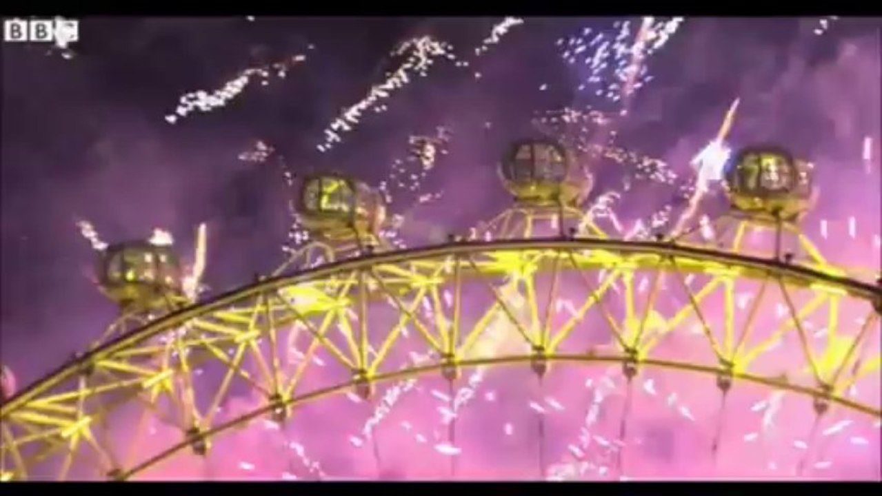 London Firework and Orbs