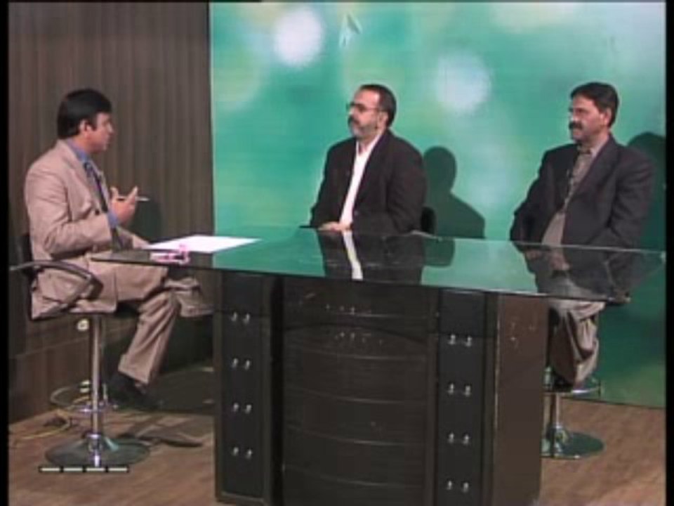 Zari Pandal with Saghir Ramay on Govt. & NGO Role for  Poverty Elimination Part 01