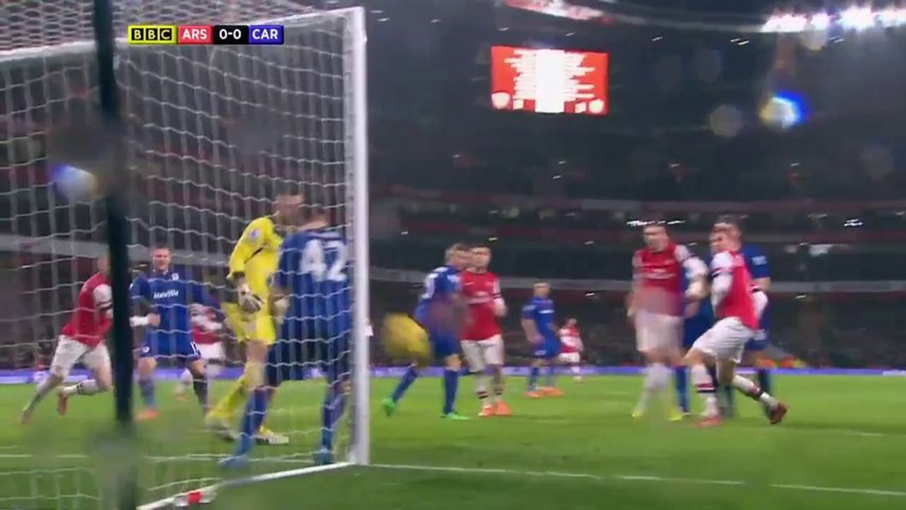 Arsenal vs Cardiff City Extended Highlights