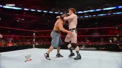 WWE TLC 2009 John Cena vs Sheamus