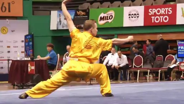 Focus sur Maxime Frankinet, technicien taolu - 12e Championnat du monde de Wushu - Kuala Lumpur