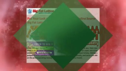 Big Fat Lottos Launches Weekly Draw