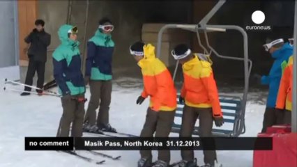 North Korea's first public ski resort opens in time for New Year